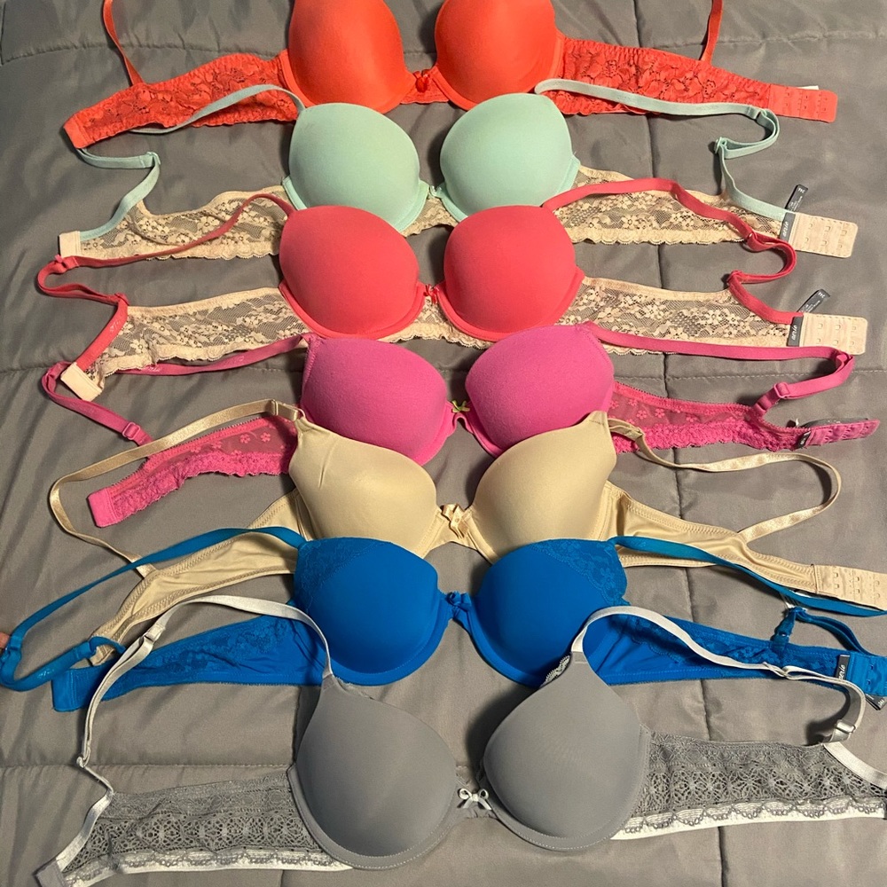 Seven Beautiful Spring Colored Bras - image 1